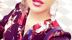 Ms Jae in London Town before the Lockdown,