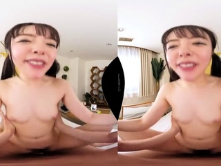 Lustful asian teen VR memorable xxx scene